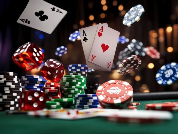 gila slot mobile app interface showing live blackjack table and account menu